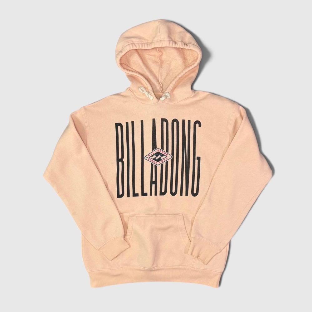 Billabong Skinny Heritage Hoodie - Women's - Medium - Peach